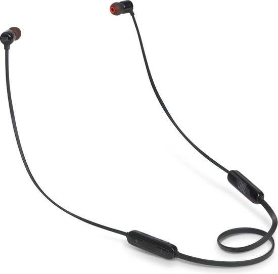 JBL T110BT Zwart - Draadloze in-ear oordopjes