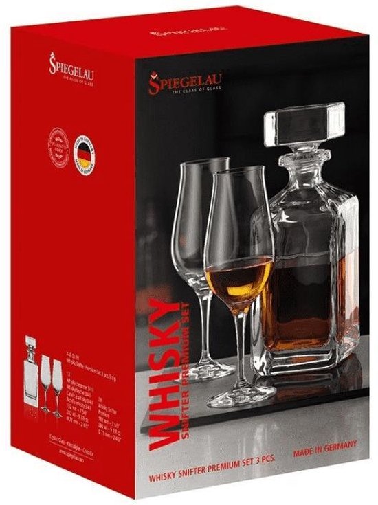 SPIEGELAU - Whiskey - Whiskeyset 3-delig