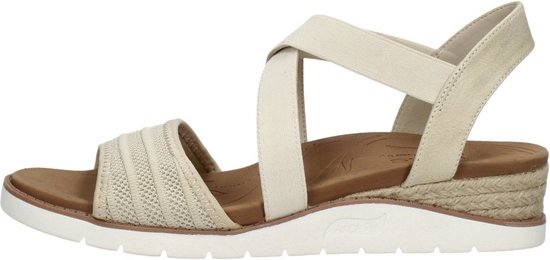 Skechers  - Maat 40 - Arch Fit Beach Kiss-Boho Beyo Dames Sandalen - beige