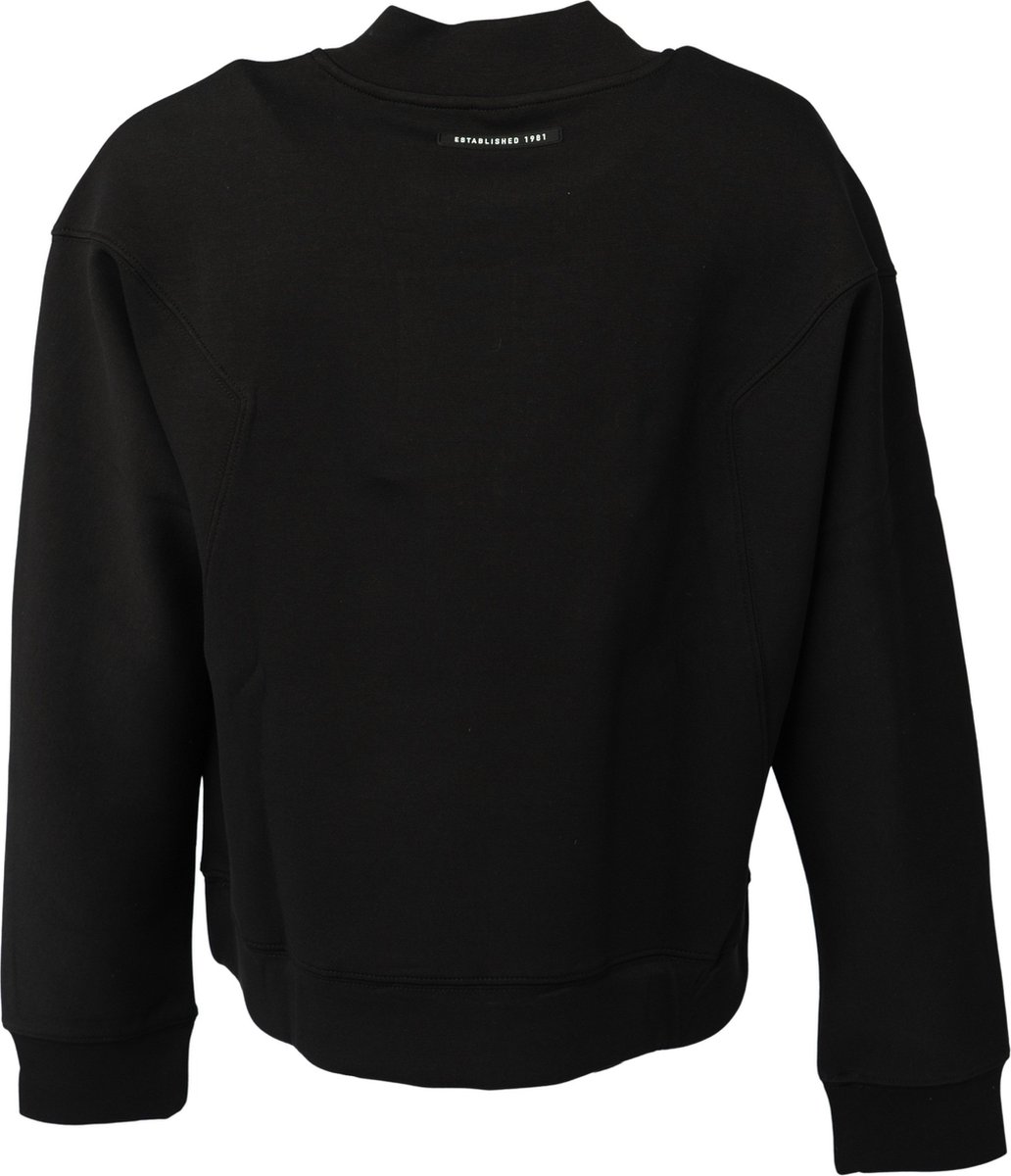 Guess - Maat L - Caren Sweatshirt Dames Trui - Zwart