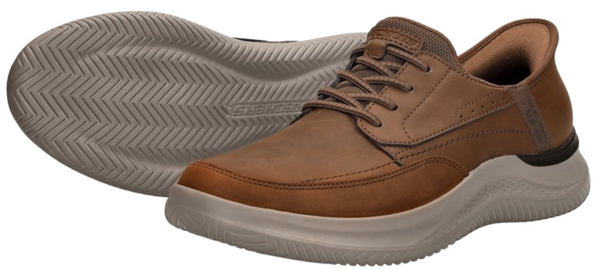 buttoned, bruin schoen, leer schoen, lattice sole, casual sneaker