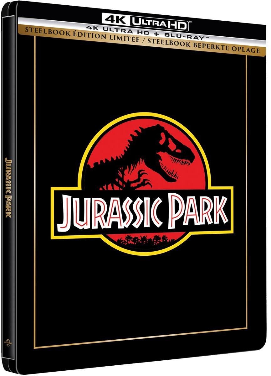 Jurassic Park 4K + Blu-raySteelbook