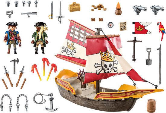 PLAYMOBIL Pirates Piratenschip - 71418