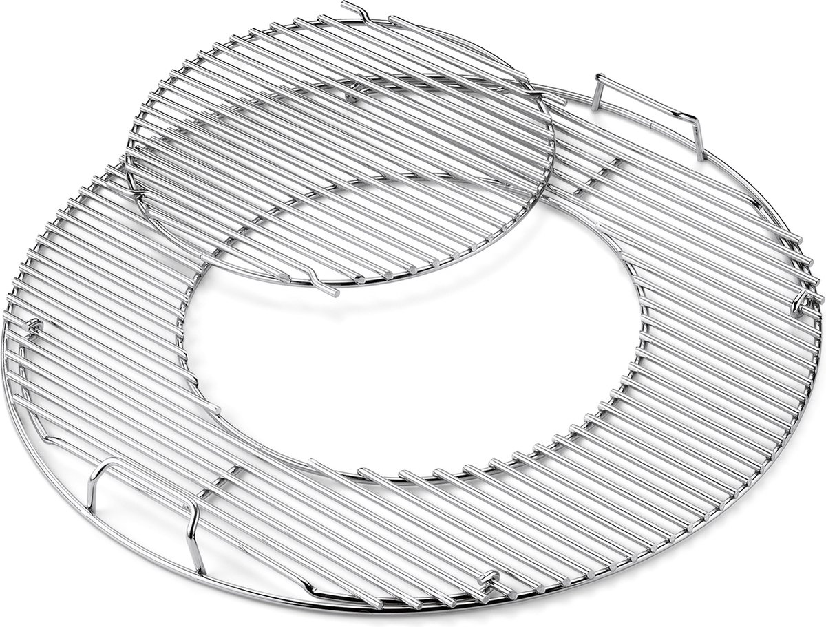 rooster, grill, grillrack, roestvrij staal, rond