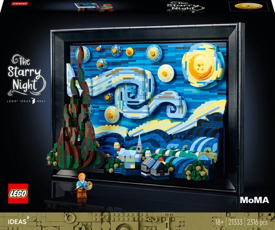 LEGO Ideas Vincent van Gogh - De Sterrennacht - 21333