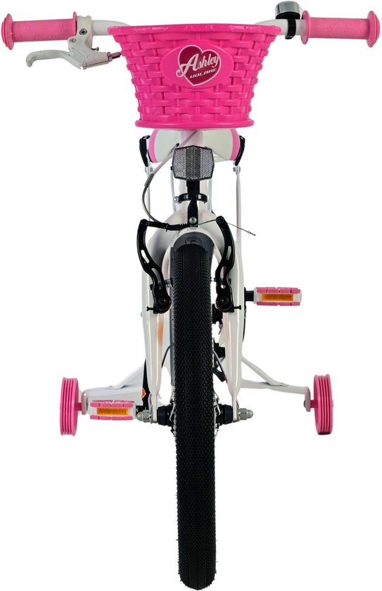 fiet, stepper, pink, wielen, duwfietszt