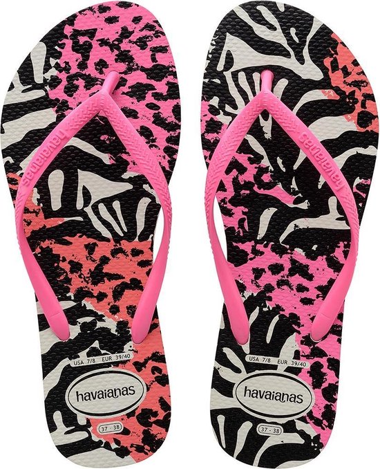Havaianas Slim Animals - Maat 33/34 - Meisjes Slippers