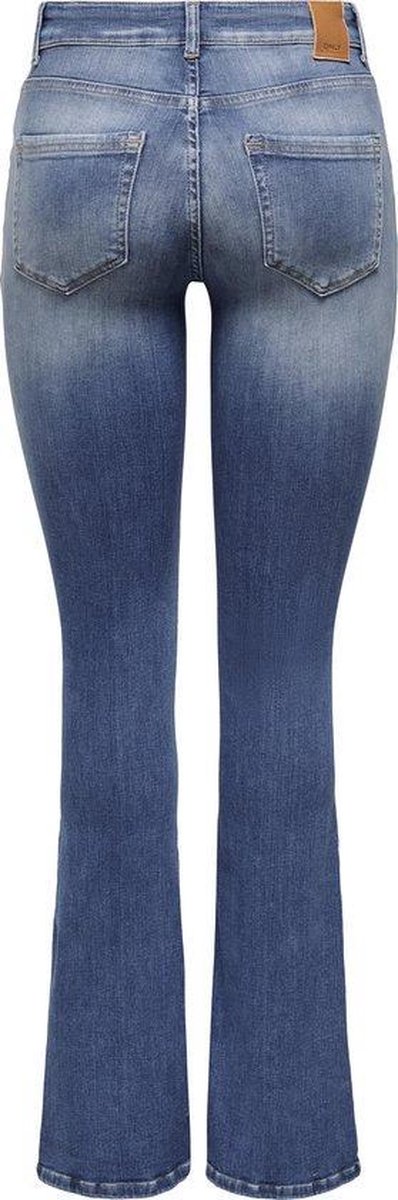 ONLY - Maat M X L32 - ONLBLUSH LIFE MID FLARED BB REA1319 NOOS Dames Jeans
