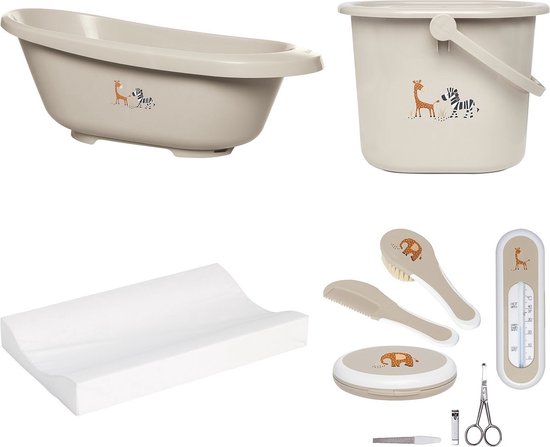 DGMoutlet-nl-Bebe-jou-Bad-Verzorgingset-Sense-Steppe-goedkoop-sale-korting-aanbieding Bébé-jou Bad & Verzorgingset Sense Steppe