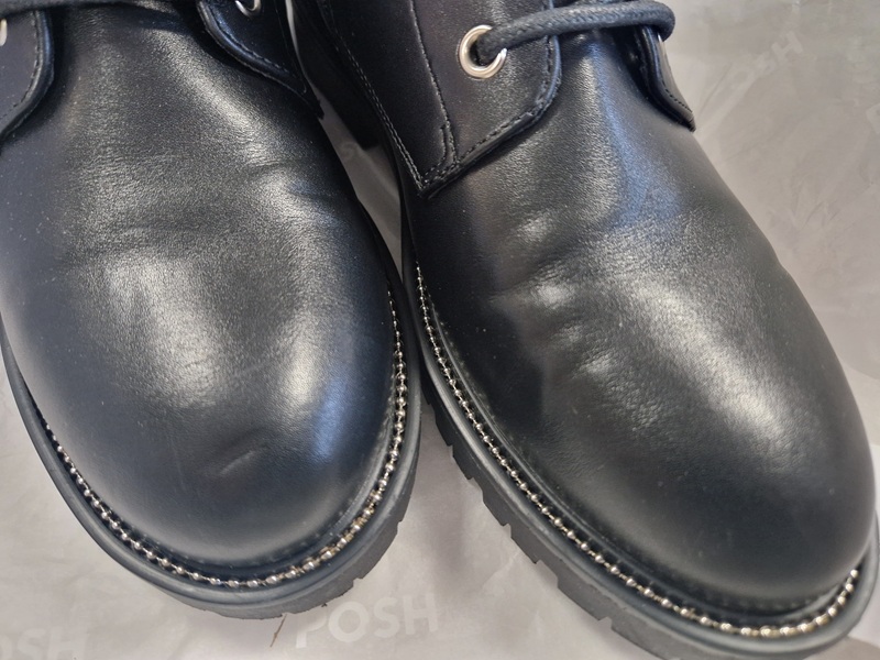 Posh by Poelman - Maat 40 - KIEK Dames Enkellaars - Zwart