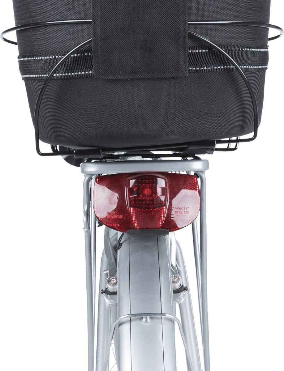 Trixie - Fietsmand Bagagedrager - Breed - Zwart - 60X29X49 cm