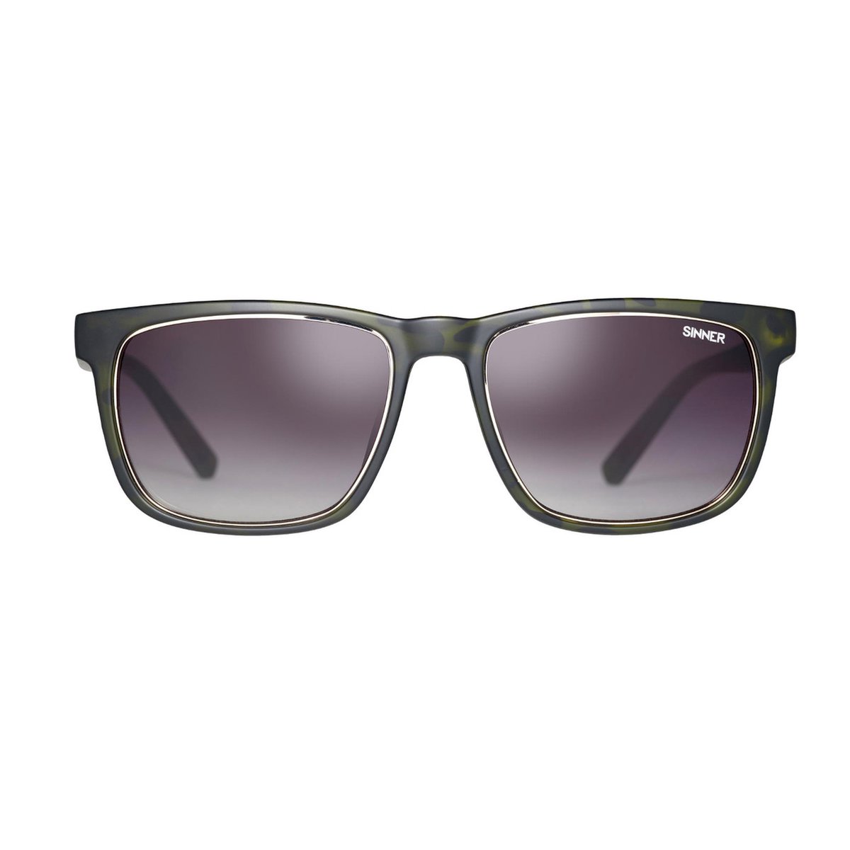 Sinner Canaan Unisex Zonnebril - Olijf/Tortoise