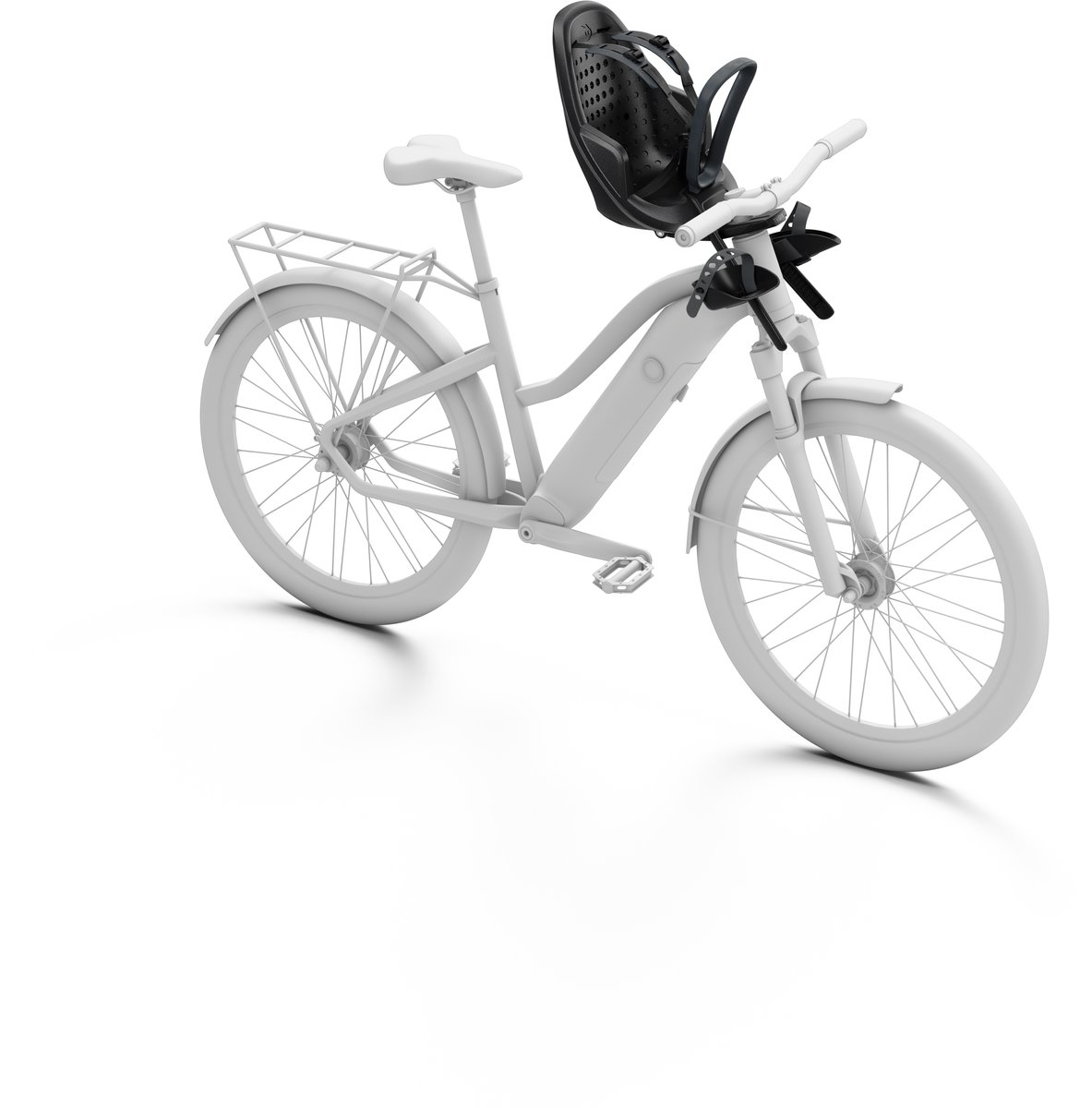 fiets, e-bike, Kinderzitje, zadel, frame