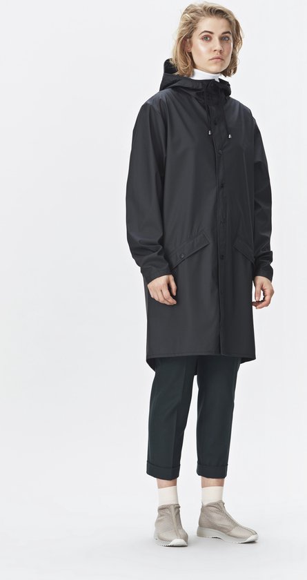 Rains Long Jacket Regenjas Unisex - Maat M/L