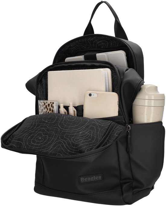 Beagles Originals Nara Rugzak 14 inch - Rugtas - Laptop - Waterproof - Zwart