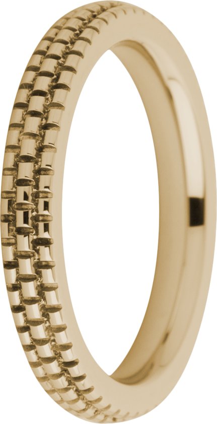 Melano friends Sarah refined engraved ring - Roségoudkleurig - Dames - Maat 16.00