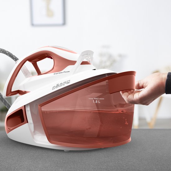 Tefal Express Power SV8110 - Stoomgenerator - 6.3 Bar - 120 g/min Stoomafgifte - Anti-Kalk - Snel Opwarmen
