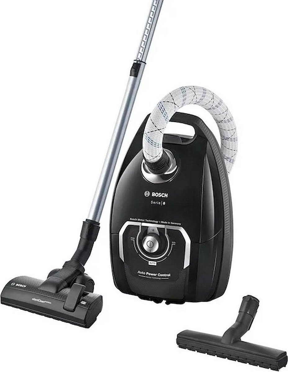 Bosch In'genius BGL8X329 Serie 8 - Stofzuiger met zak - Zwart
