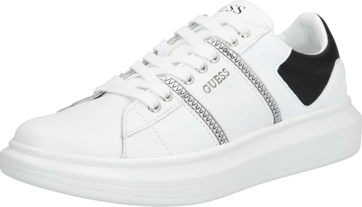 GUESS - Maat 40 - Salerno II Heren Sneakers - Wit
