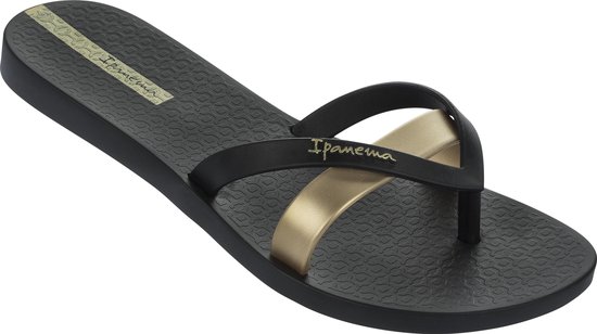 Ipanema Kirey Dames Slippers - Black/Gold - Maat 41/42
