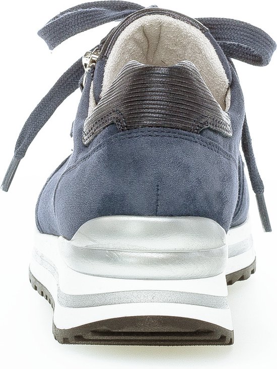Gabor Sneaker 46.528.26 - maat 38.5 - River Marine Blauw Suède