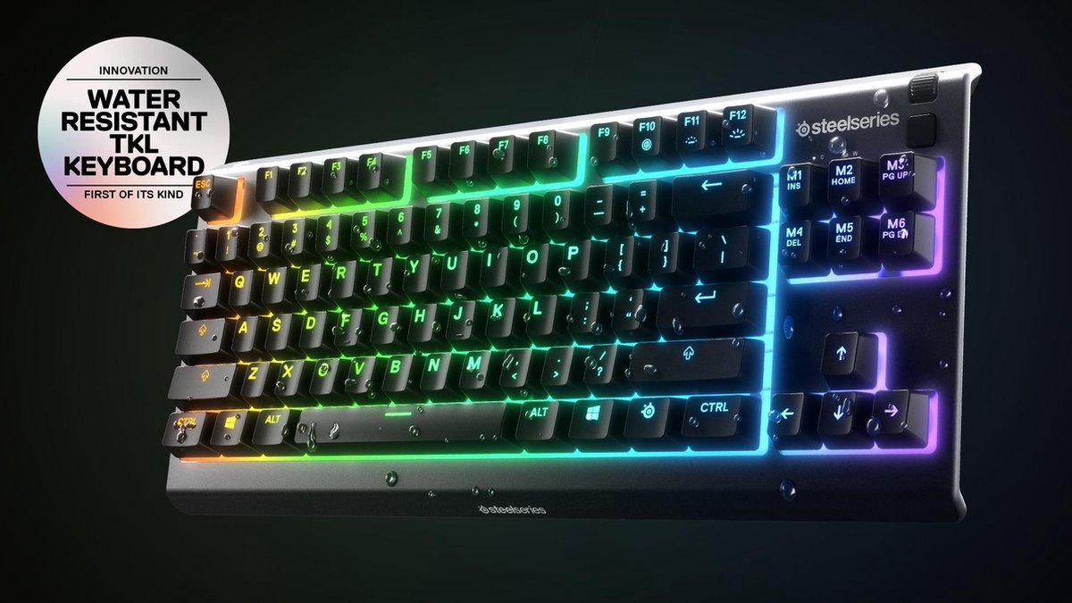 SteelSeries Apex 3 TKL Gaming Toetsenbord - US Layout