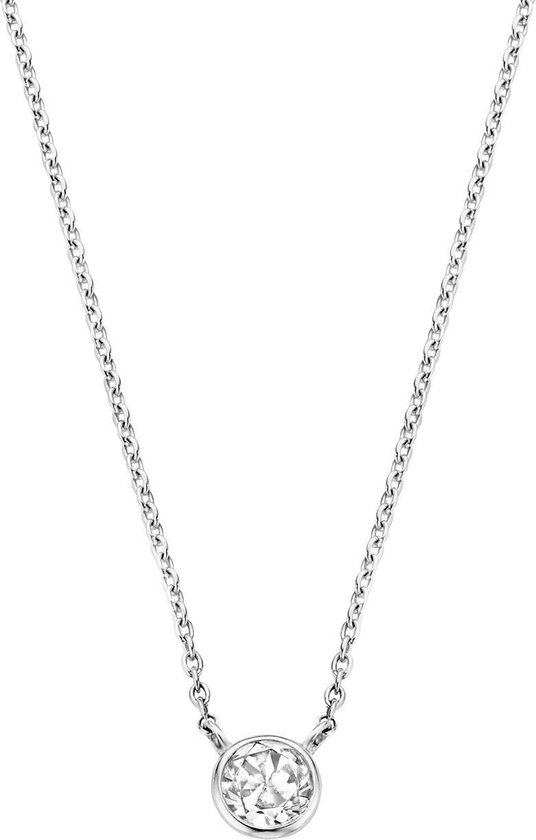 TI SENTO Milano Ketting 3845ZI - Lengte 42 cm - Gerhodineerd Sterling Zilver