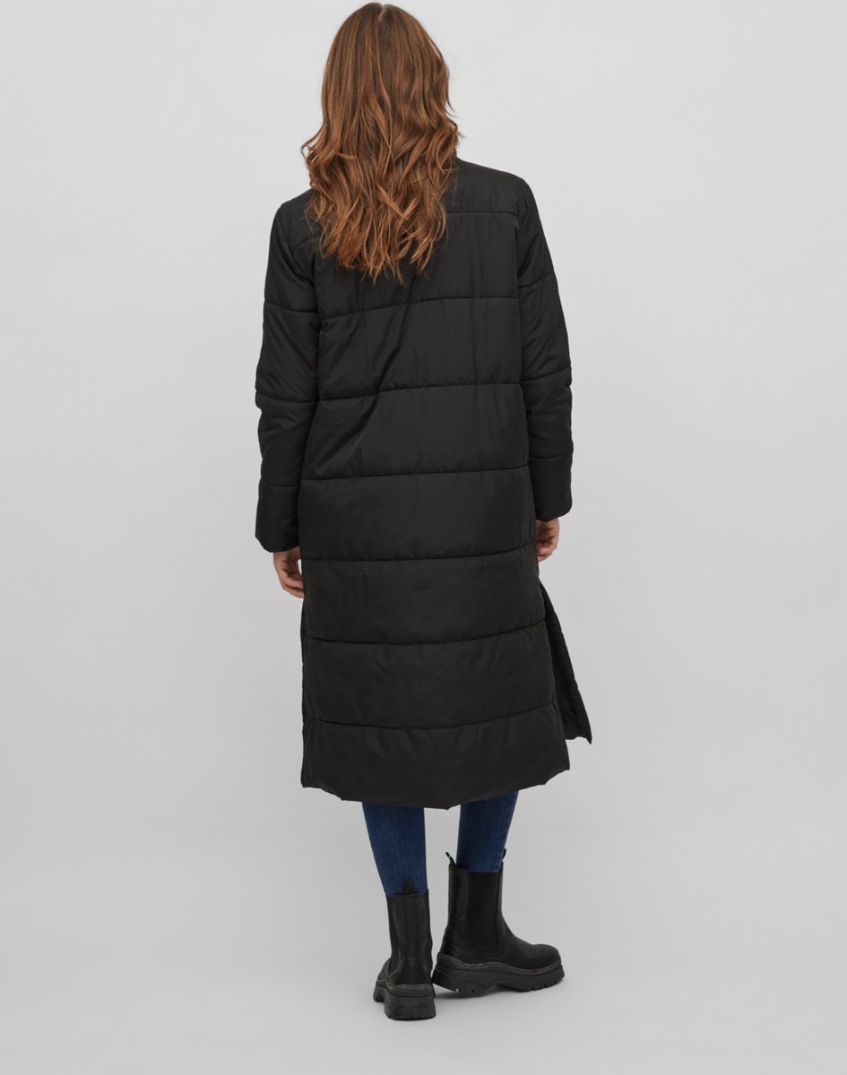 VILA - Maat 34 - VINILLY L/S NEW HIGH NECK LONG COAT/TB Dames Jas