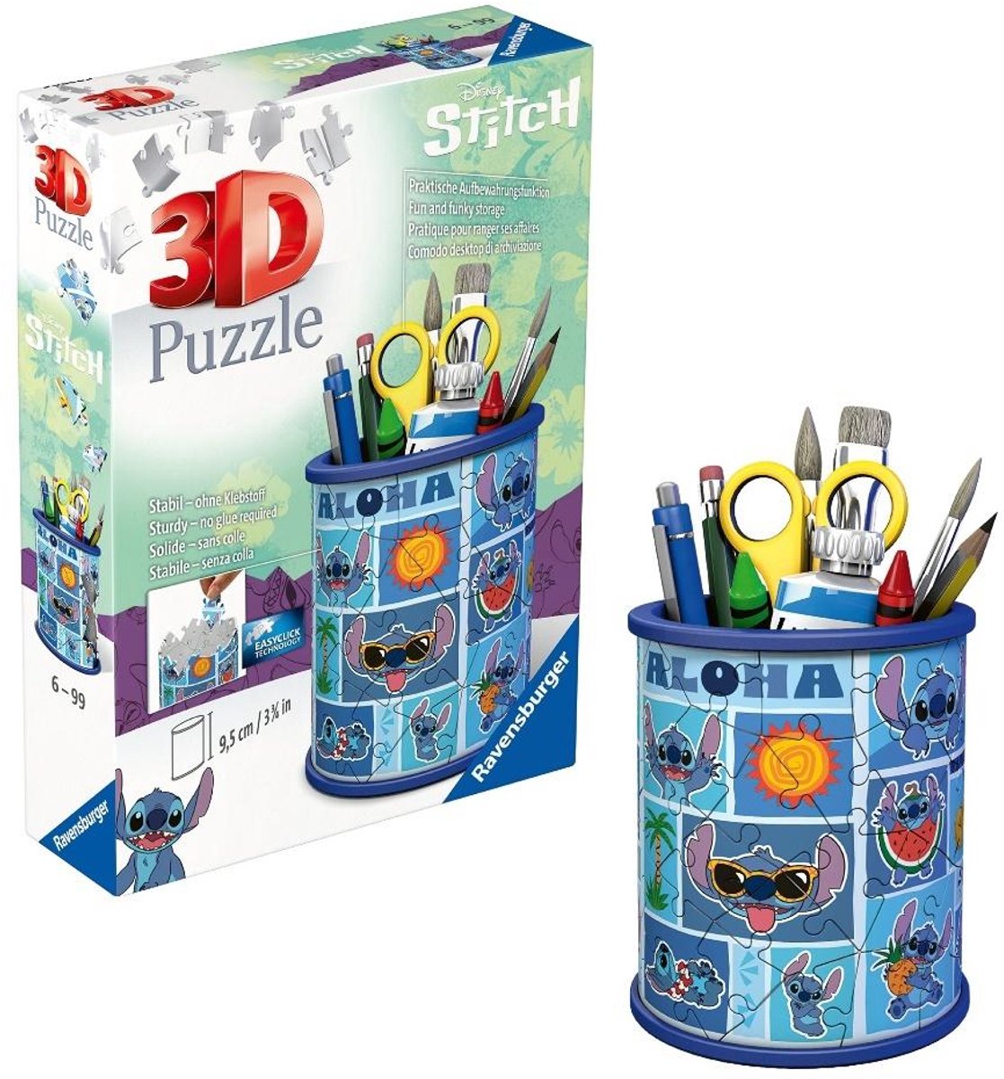 3D Puzzle Stiftehalter Disney Stitch
