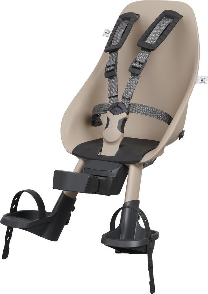 Fietsstoeltjes Urban Iki Fietsstoeltje Voor Ta–ke - Inaho Beige/ Bincho Black