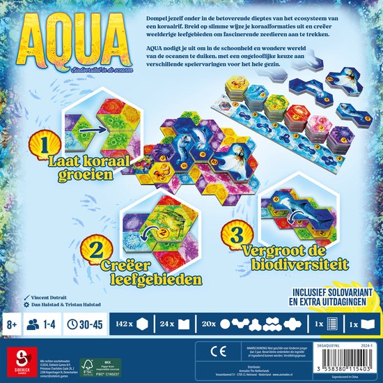 Aqua - Nederlandstalig Bordspel