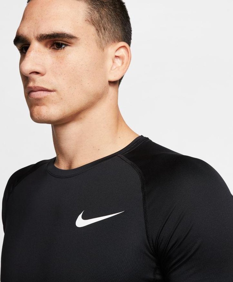 Nike Pro Sportshirt Heren - Maat M