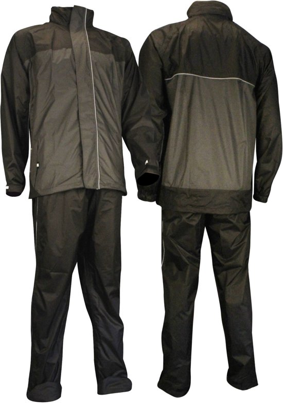 Ralka Intensive Regenpak - Maat M - Volwassenen - Unisex - Zwart