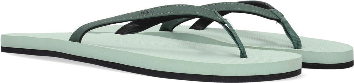 Indosole Flip Flop Color Combo - Maat 37/38 - Teenslippers - Zomer slippers - Dames - Groen