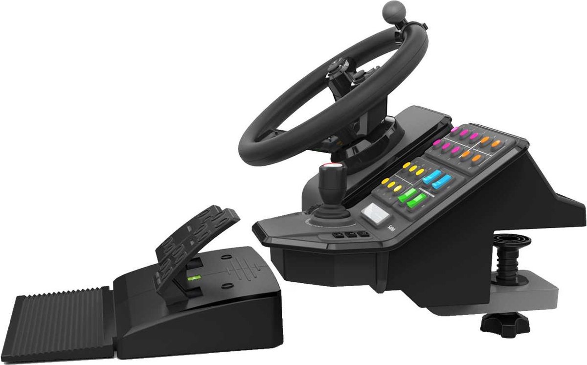 Logitech G Saitek - Farming Simulator Controller - Heavy Equipment bundel - Geschikt voor PC & Mac - Zwart