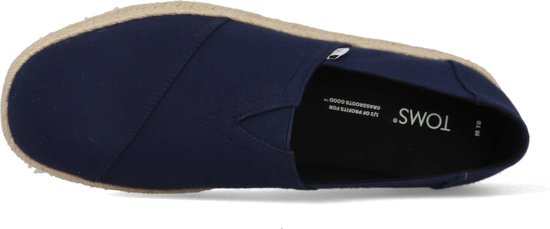 Toms - Maat 46 - Alp Rope 2.0 Loafers - Instappers - Heren - Blauw