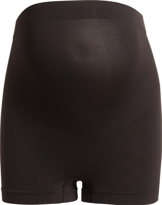 Noppies - Maat XS/S - Naadloze Zwangerschapsshorts Seamless - Black