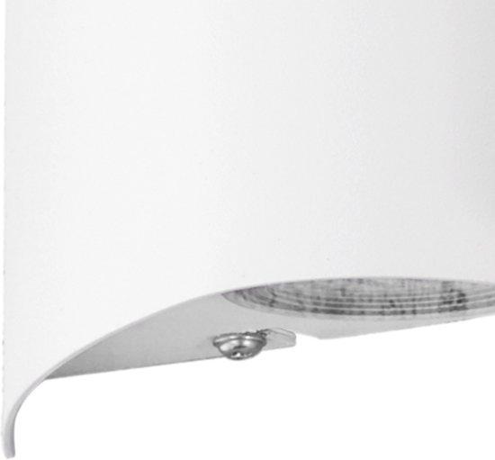 EGLO Topline Suesa - Buitenverlichting - Wandlamp - 4 Lichts - Wit