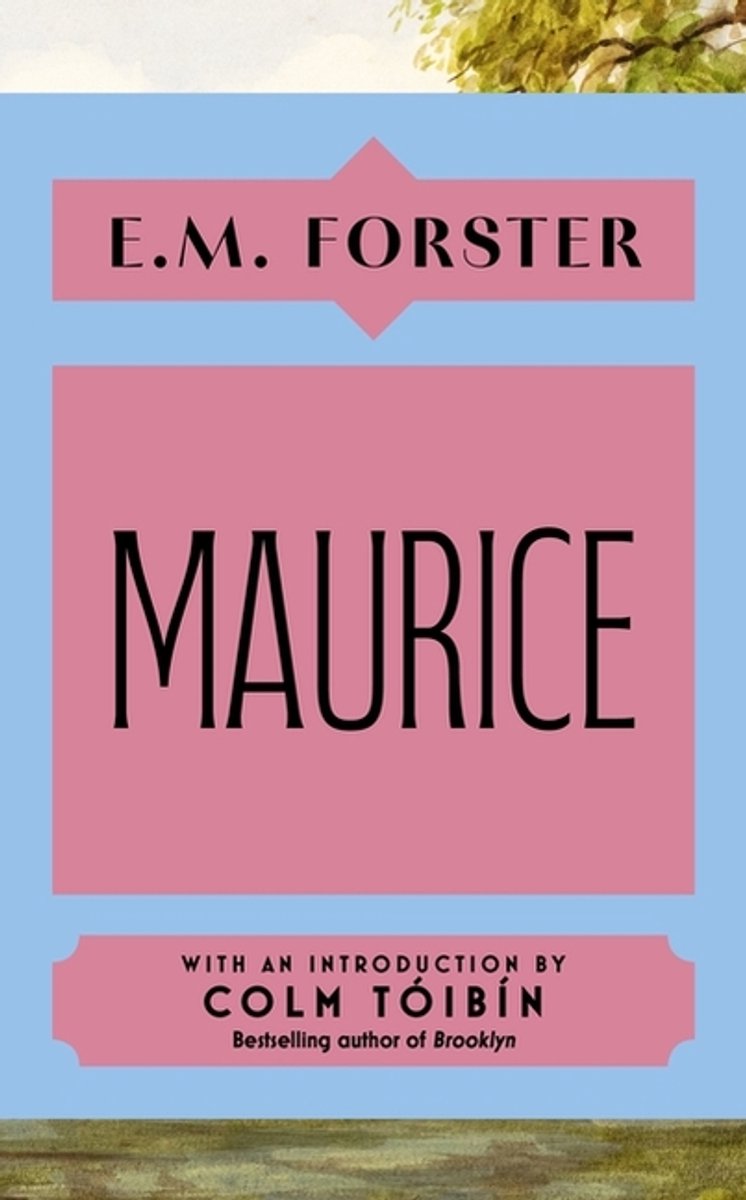 boekomslag, Maurice, E.M. Forster, roman, pink-blauw ontwerp