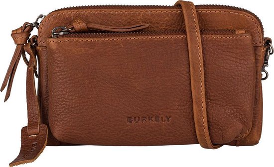 BURKELY Antique Avery Mini Bag Schoudertas - Cognac