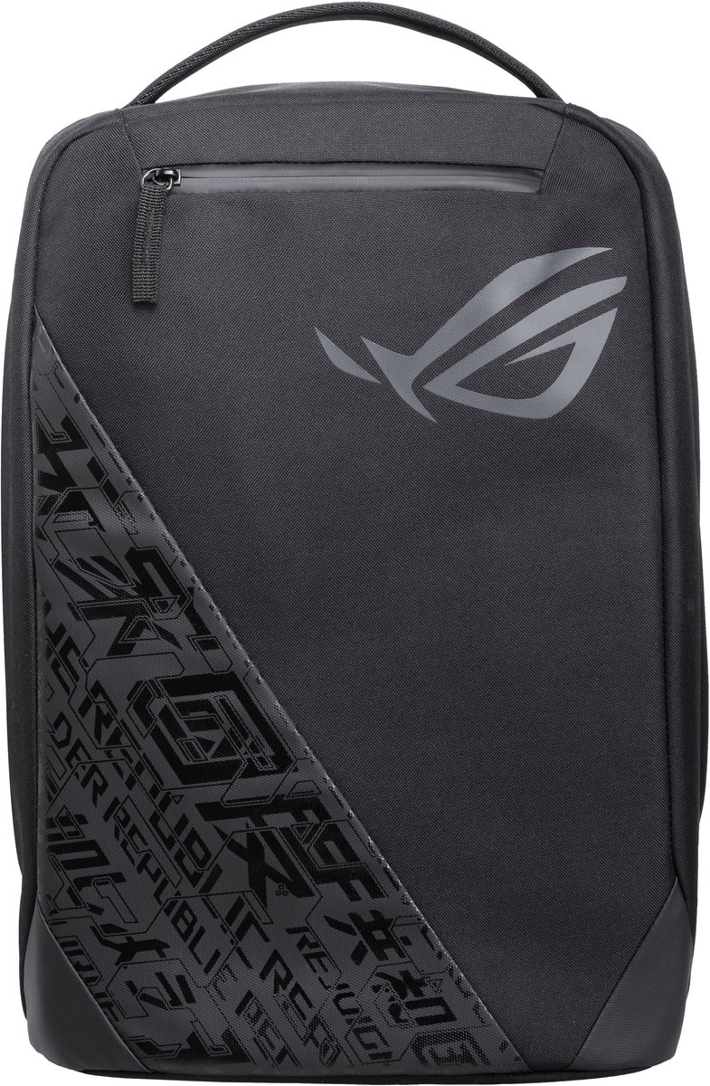 laptop tas, rugzak, schoudertas, polyester stof, logo