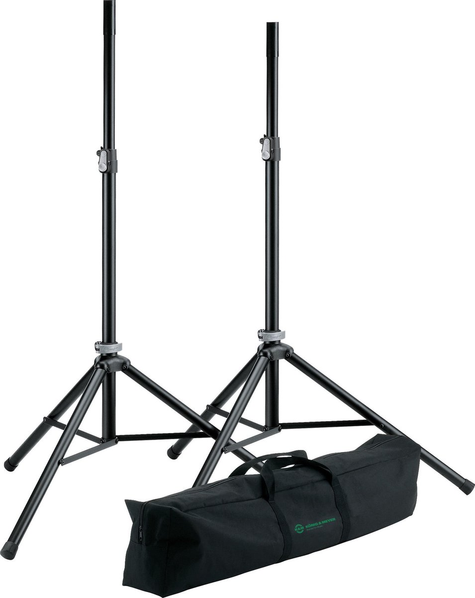 König & Meyer 21449 Boxenstatieven in set max. belastbaarheid: 50 kg - Luidspreker standaard