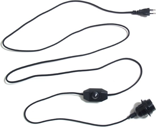 Hkliving Lab lamp met drukknop - Grijs