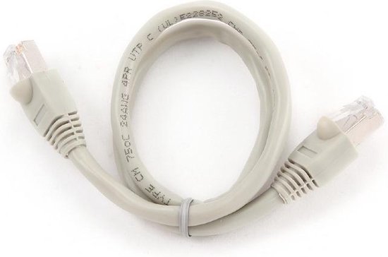UTP Category 6 Rigid Network Cable GEMBIRD White
