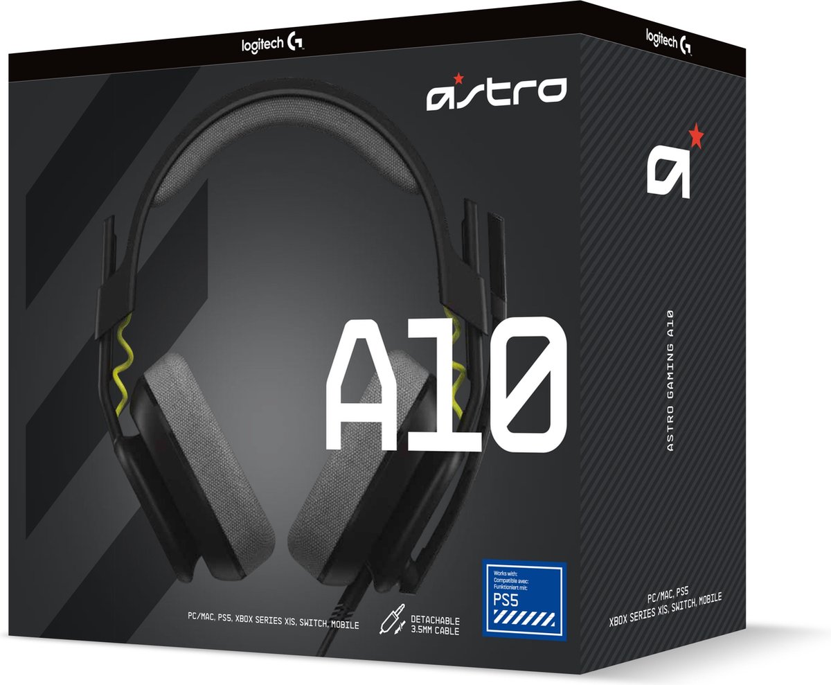 ASTRO Gaming A10 Gen 2 - Gaming Headset - Bedraad - Geschikt voor Xbox - Zwart