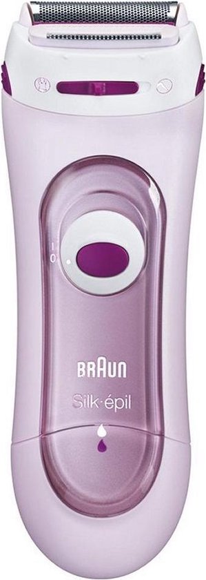 Braun Elektrisch Scheerapparaat en Trimmersysteem Silk-épil Draadloos met Batterijen 5-100 Roze