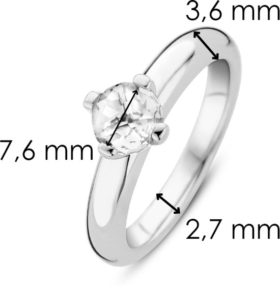 TI SENTO - Milano Ring 12127TC - Maat 19.00