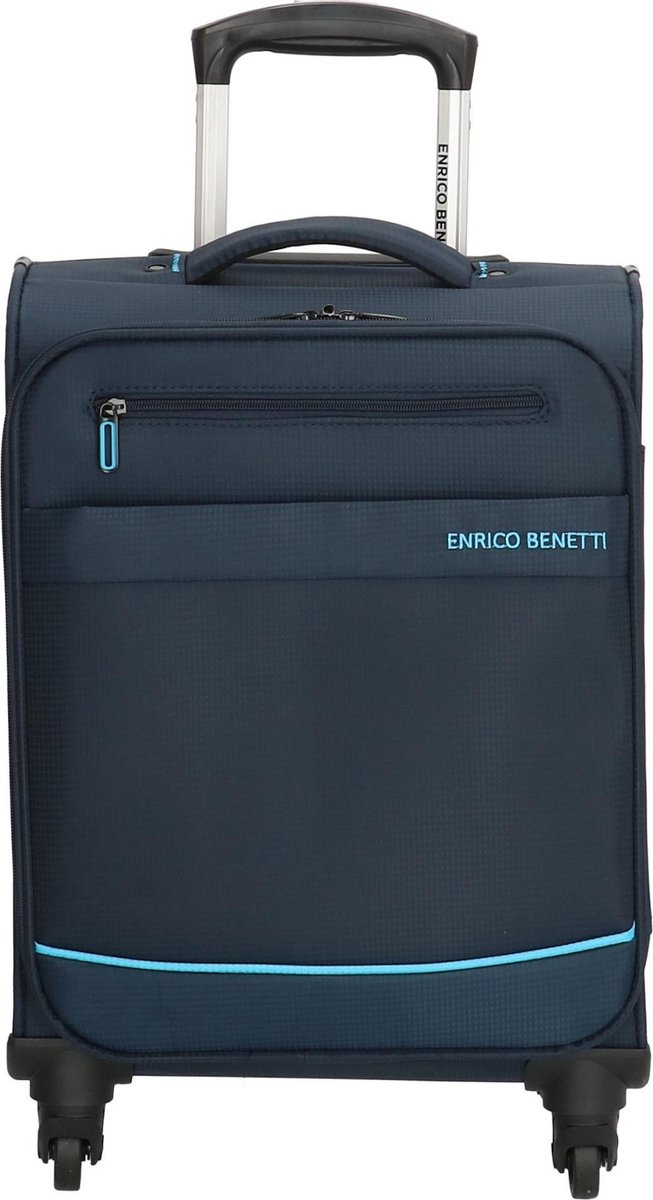 Enrico Benetti Nashville 39043 Handbagage Koffer softcase - Blauw
