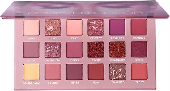 Face Secret ™ Nude Oogschaduw Palette - met Make Up Spiegel