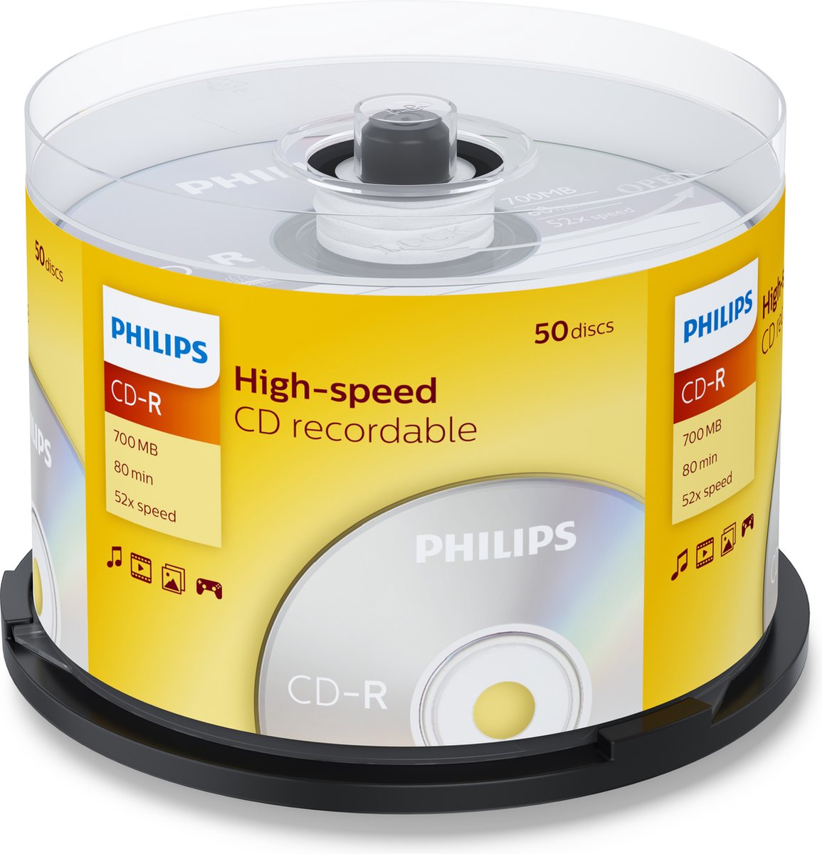 CD-R, High-speed, Disk, Optische schijf, Verpakking